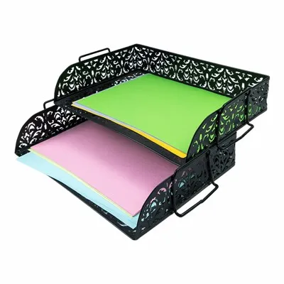 Metal Paper Tray Organizer