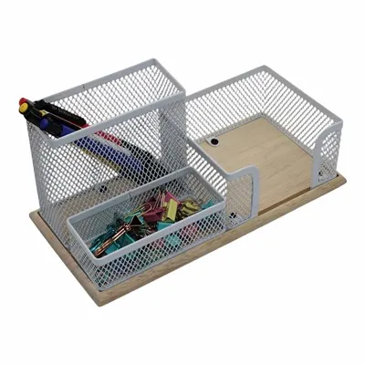 Wood Desk Organizer Set